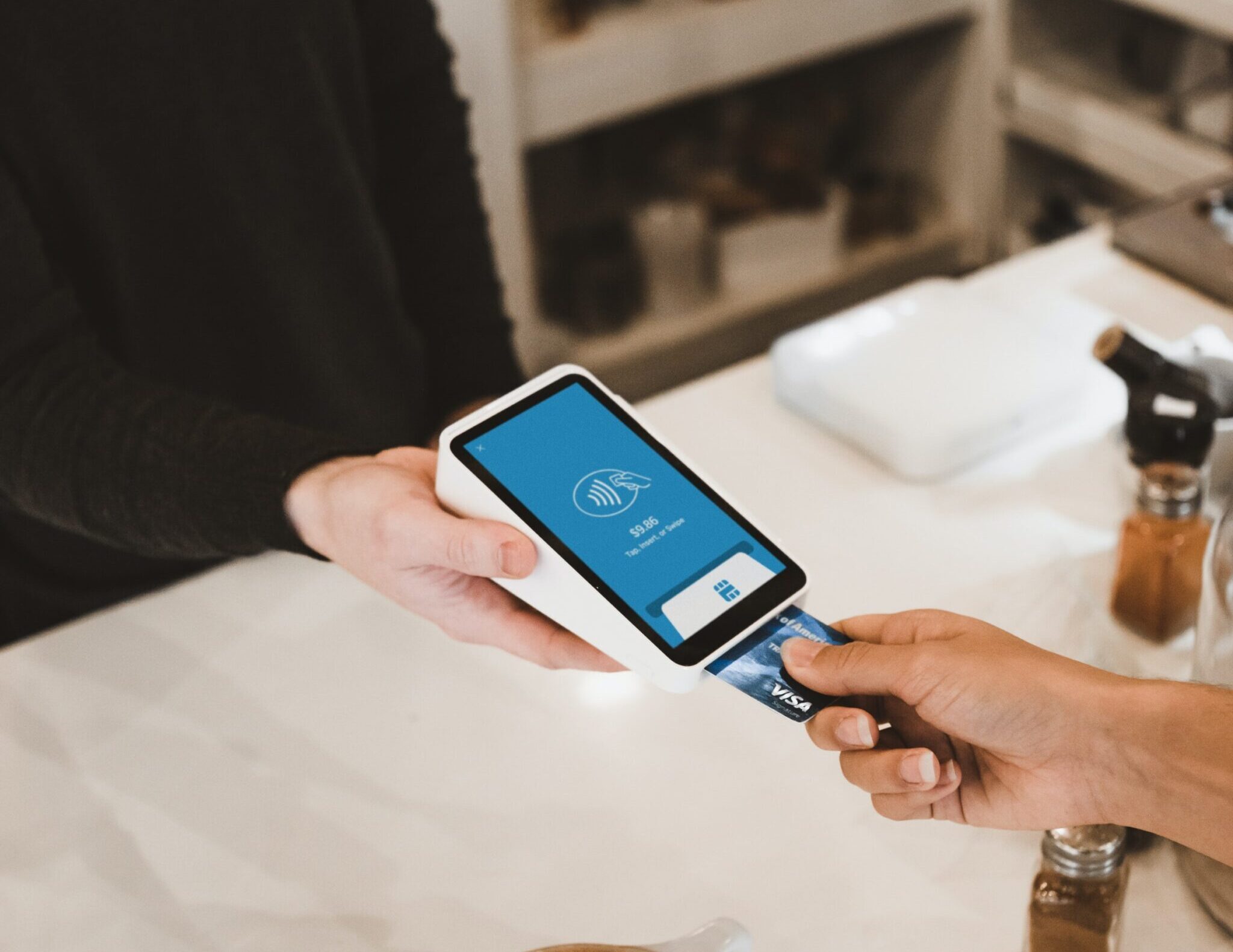 Card payment transaction on payment portal for Chameleon Digitization's metering & billing